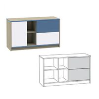 Комод 3 Гольф
