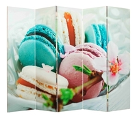 Ширма 1114-5 Macarons 5 панелей