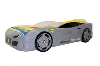 Кровать-машина R2 серая