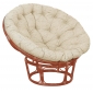 Кресло из ротанга Papasan 23/01+ подушка