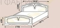 Кровать Джессика 140 и 160