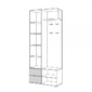 Шкаф комбинированный Куба 10.14