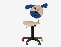 Стул детский поворотный For kids GTS RU DOG
